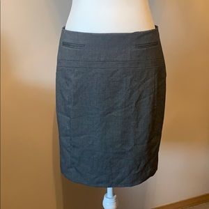 Express | Grey Pencil Skirt